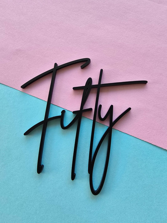 Fifty Fropper Black - CLEARANCE