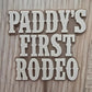 First Rodeo Cake Topper