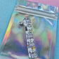 Mini number 1 charm - cats - 6cm