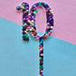 Number 10 mermaid cake topper Approx 7cm tall